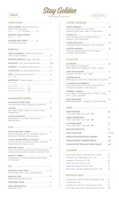 Menu photo 6 Stay Golden Nashville, TN Menu photo 6 Stay Golden Nashville, TN