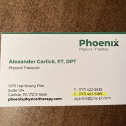 Phoenix Physical Therapy - Therapist card