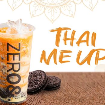 ZERO & - NEW Thai Me Up drink - available at all ZERO& stores today! - Bubble Tea Near Me - San Francisco, California