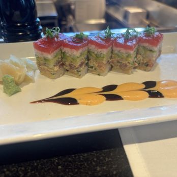 Hillstone Restaurant - Osaka Style Pressed Sushi!! - New American Near Me - Coral Gables, Florida