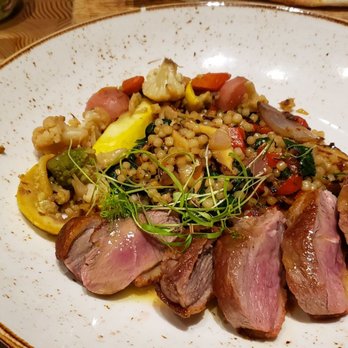 Table 47 - Duck Entree. Perfectly cooked, crispy skin, absolutely lovely. - Seafood Near Me - Gig Harbor, Washington Table 47 - Duck Entree. Perfectly cooked, crispy skin, absolutely lovely. - Seafood Near Me - Gig Harbor, Washington