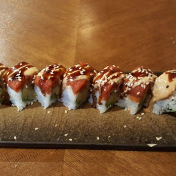Sushi Hunter - Red Dragon roll - Japanese Near Me - Newberg, Oregon Sushi Hunter - Red Dragon roll - Japanese Near Me - Newberg, Oregon