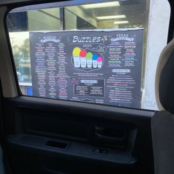 Buzzles Shaved Ice - The menu is endless for mixing and matching - Ice Cream & Frozen Yogurt Near Me - Spring, Texas
