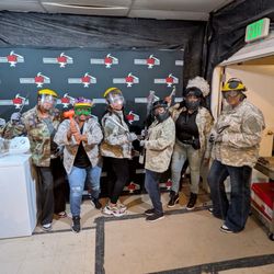 Birmingham Rage Room - SQUAD geared up & ready!!