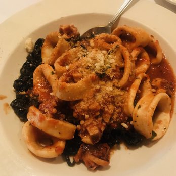 Polpette 71 - Black linguine with calamari - Italian Near Me - New York, New York Polpette 71 - Black linguine with calamari - Italian Near Me - New York, New York