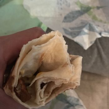 Taco Bell - Same burrito after two bites still empty. - Fast Food Near Me - Tualatin, Oregon Taco Bell - Same burrito after two bites still empty. - Fast Food Near Me - Tualatin, Oregon