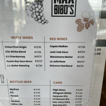 Max Bibo's - Beer menu plus full bar - Delis Near Me - Wethersfield, Connecticut