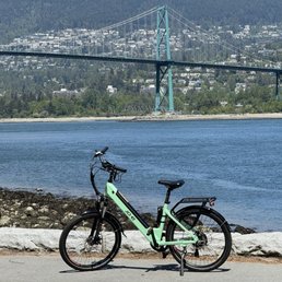 View of Lionsgate Bridge from Stanley Park View of Lionsgate Bridge from Stanley Park