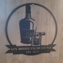 STX Mobile Cigar Lounge - Emblem