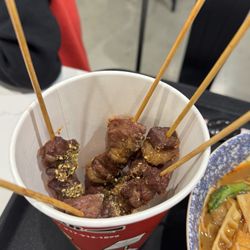 Wok Bar - Lamb skewers
