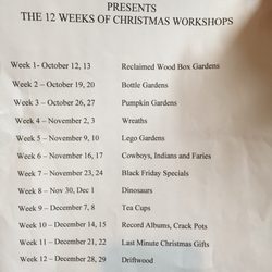 once again - Schedule of classes