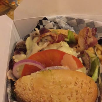Halal Wings Plus - Extra bacon, double patty hipster burger. YUM YUM YUM! - Burgers Near Me - San Francisco, California