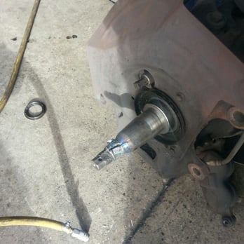 State Brake & Wheel - Spindle gone..inner bearings turned to dust.whats left of it isc welded to the spindle in this picture. - Auto Repair Near Me - Los Angeles, California State Brake & Wheel - Spindle gone..inner bearings turned to dust.whats left of it isc welded to the spindle in this picture. - Auto Repair Near Me - Los Angeles, California