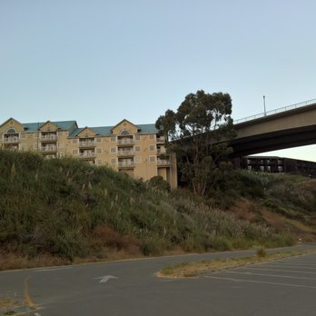 North Cliff Hotel - View from the beach parking lot. - Hotels Near Me - Fort Bragg, California