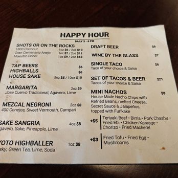 Miso Taco - Happy Hour! - Asian Fusion Near Me - Vancouver, British Columbia