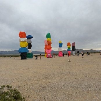 Seven Magic Mountains - Public Art Near Me - Las Vegas, Nevada Seven Magic Mountains - Public Art Near Me - Las Vegas, Nevada
