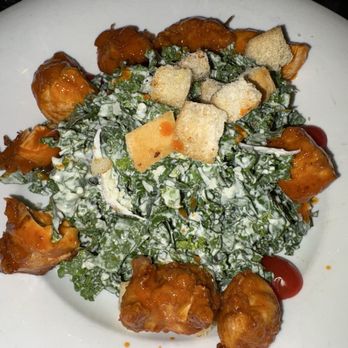FINKA Table & Tap - Kale chicken Cesar salad - Asian Fusion Near Me - Miami, Florida FINKA Table & Tap - Kale chicken Cesar salad - Asian Fusion Near Me - Miami, Florida