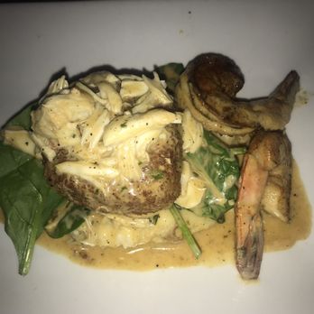 Tisha's Cape May - Crab cake with shrimp - Seafood Near Me - Cape May, New Jersey Tisha's Cape May - Crab cake with shrimp - Seafood Near Me - Cape May, New Jersey