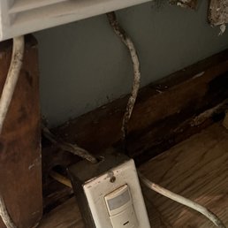 Bathroom ac electrical & wall Bathroom ac electrical & wall