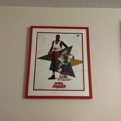 JamArt Art & Framing - Red frame and matching border