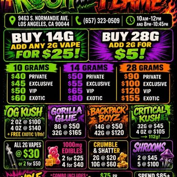 Kush and Flame - Cannabis Dispensaries Near Me - Los Angeles, California Kush and Flame - Cannabis Dispensaries Near Me - Los Angeles, California