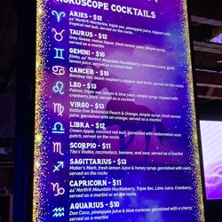 Karma - Drink menu