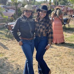 Me and the baby girl...YEE haw