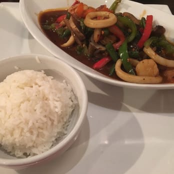 Jaiwai Thai Kitchen - Stir fried seafood ...Spice Level 3 please! The spicier the better! - Thai Near Me - Georgetown, Texas Jaiwai Thai Kitchen - Stir fried seafood ...Spice Level 3 please! The spicier the better! - Thai Near Me - Georgetown, Texas