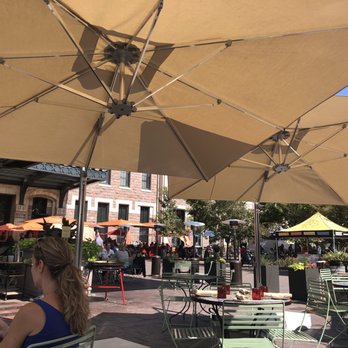 Ultreia - Outside at Ultreia at Union Station having paella for brunch. Great Paella and a farmers market to boot! - Tapas Bars Near Me - Denver, Colorado