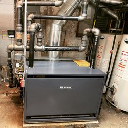 Picture Perfect Plumbing and Heating - Steam boiler replacement utilizing drop header configuration for dryer steam (Park slope Brooklyn)
