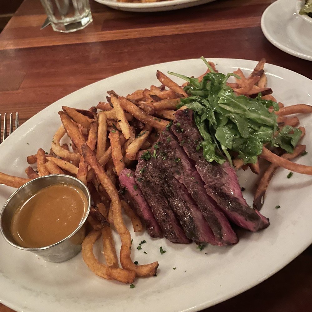 ' London Broil ' Steak Frites - SO good!