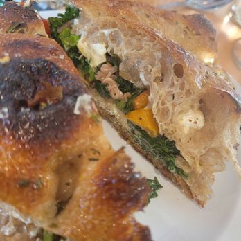 Wildflour - Rapini and whipped ricotta sandwich - Pasta Shops Near Me - Rochester, New York Wildflour - Rapini and whipped ricotta sandwich - Pasta Shops Near Me - Rochester, New York