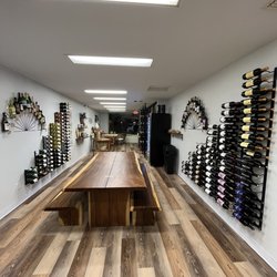 Bottle and Brie - A picture from the back of the venue looking towards the entrance.