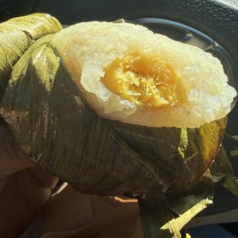 Bhan Kanom Thai - Banana with sticky rice - Desserts Near Me - Los Angeles, California Bhan Kanom Thai - Banana with sticky rice - Desserts Near Me - Los Angeles, California