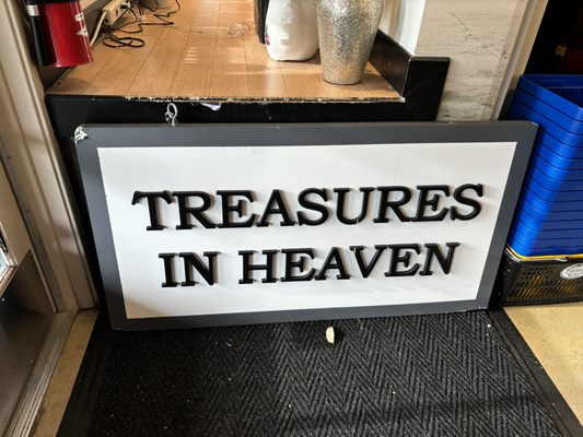 Treasures in Heaven by null