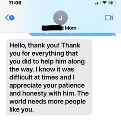 Tess Weaver Spanish Tutoring - Communication with a parent of a difficult student. I am happy to help anyone with a kind and nurturing approach. I love what I do!
