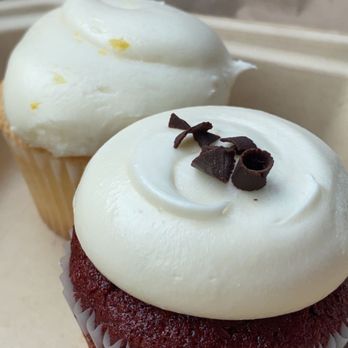 Maxie B's - lemon custard and red velvet cupcake - Bakeries Near Me - Greensboro, North Carolina Maxie B's - lemon custard and red velvet cupcake - Bakeries Near Me - Greensboro, North Carolina