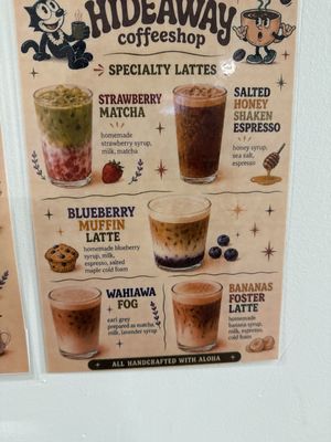 Menu photo 3 Hideaway Coffeeshop Wahiawa, HI Menu photo 3 Hideaway Coffeeshop Wahiawa, HI
