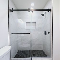 ECG Shower Glass