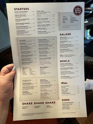 Menu photo 4 Artisanal Burger Company Manchester, CT