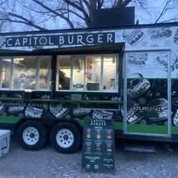 Outside food truck