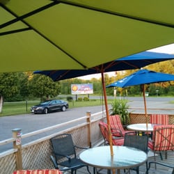 Sol de Acapulco - Their sign from the patio at dusk.