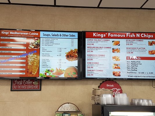 Menu photo 2 King Of Fish N Chips Vaughan, ON Menu photo 2 King Of Fish N Chips Vaughan, ON