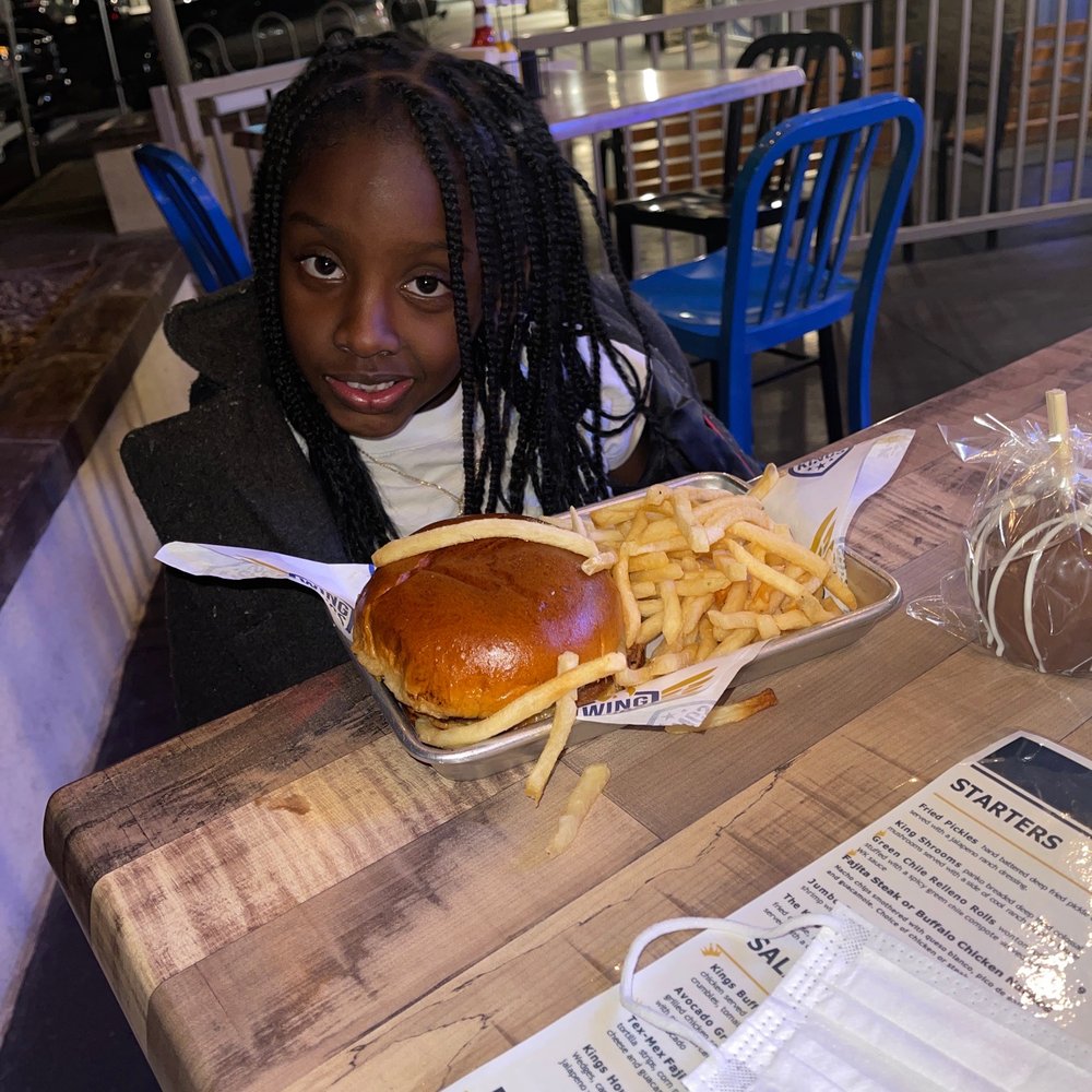 Wing Kings - Kids cheeseburger featuring my love - Sports Bars Near Me - El Paso, Texas Wing Kings - Kids cheeseburger featuring my love - Sports Bars Near Me - El Paso, Texas