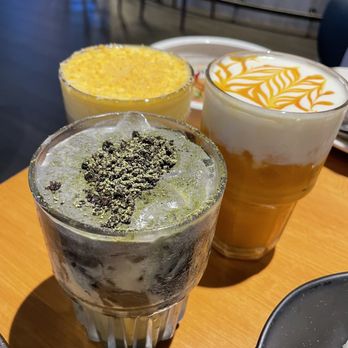 NEP Cafe - Black sesame match, mango cream, egg coffee - Breakfast & Brunch Near Me - Irvine, California NEP Cafe - Black sesame match, mango cream, egg coffee - Breakfast & Brunch Near Me - Irvine, California