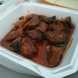 Crazy Ron's BBQ - Tender rib tips