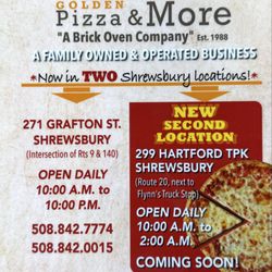 Nicks Golden Pizza and More - 10/5/2025