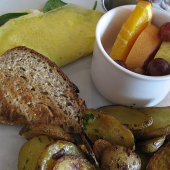 Lula Cafe - goat cheese, pistachio, white asparagus omelet - New American Near Me - Chicago, Illinois
