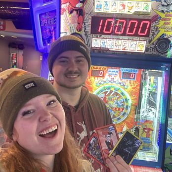 Funland Arcade - We won the collectible cards!! - Arcades Near Me - Seaside, Oregon