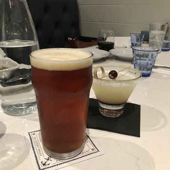Blue Heron Kitchen and Bar - Alaskan Amber Ale (so good...) and some variation of a lemon drop! - New American Near Me - Camano, Washington Blue Heron Kitchen and Bar - Alaskan Amber Ale (so good...) and some variation of a lemon drop! - New American Near Me - Camano, Washington